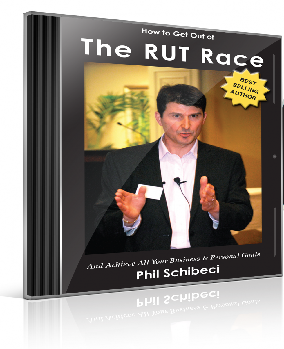 How to Get Out of The RUT Race AUDIO BOOK MP3 CD.